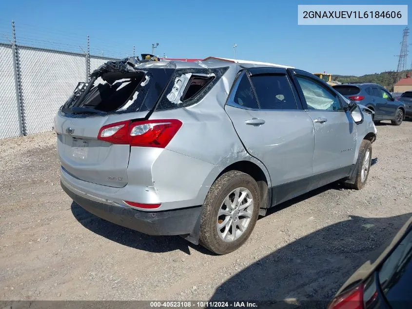 2020 Chevrolet Equinox Awd Lt 1.5L Turbo VIN: 2GNAXUEV1L6184606 Lot: 40523108