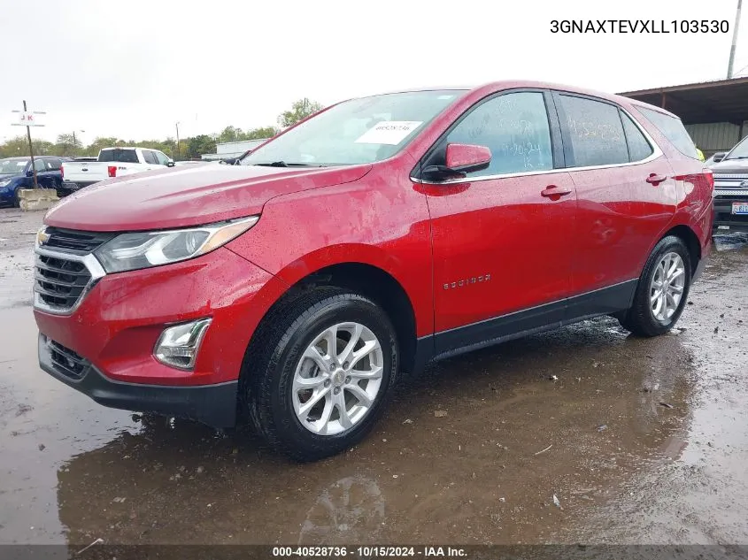 2020 Chevrolet Equinox Awd 2Fl VIN: 3GNAXTEVXLL103530 Lot: 40528736