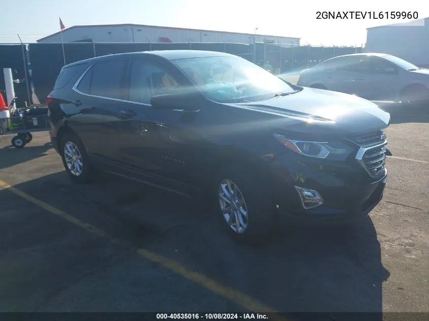 2020 Chevrolet Equinox Awd 2Fl VIN: 2GNAXTEV1L6159960 Lot: 40535016