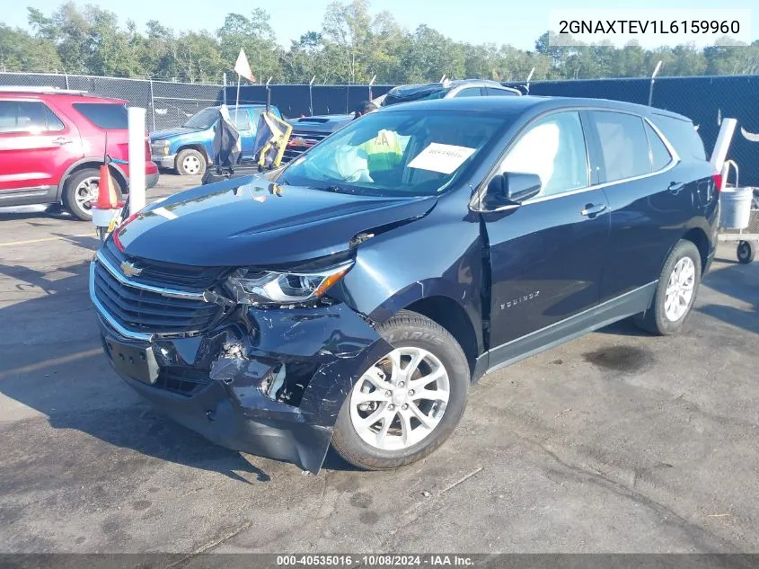 2020 Chevrolet Equinox Awd 2Fl VIN: 2GNAXTEV1L6159960 Lot: 40535016