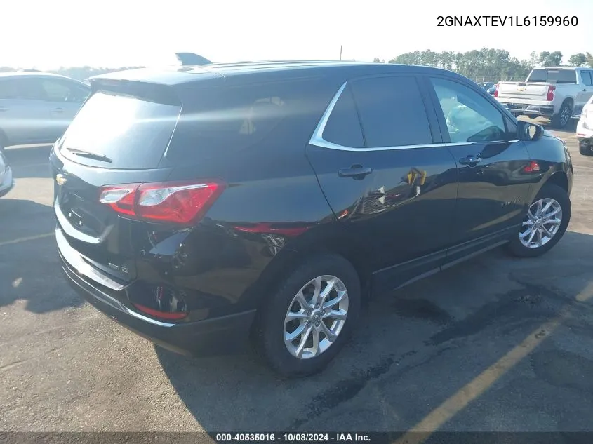 2020 Chevrolet Equinox Awd 2Fl VIN: 2GNAXTEV1L6159960 Lot: 40535016