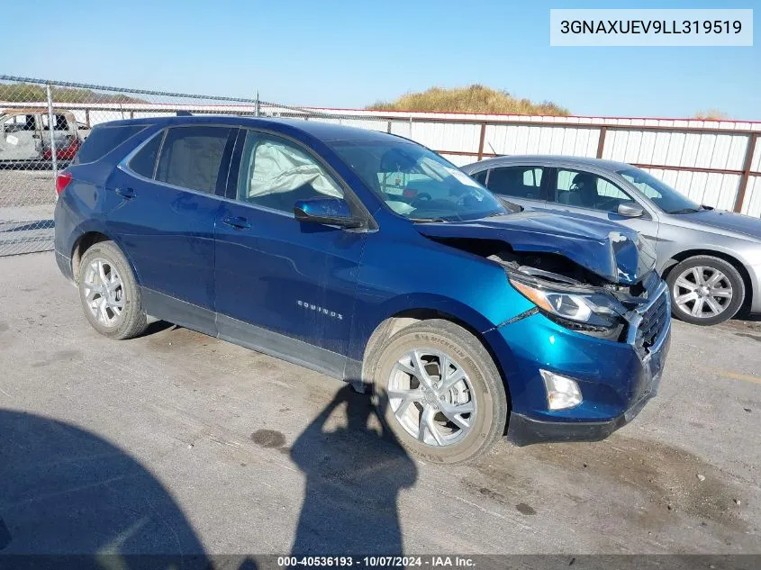 2020 Chevrolet Equinox Awd Lt 1.5L Turbo VIN: 3GNAXUEV9LL319519 Lot: 40536193