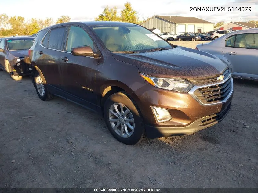 2020 Chevrolet Equinox Awd Lt 1.5L Turbo VIN: 2GNAXUEV2L6144079 Lot: 40544069