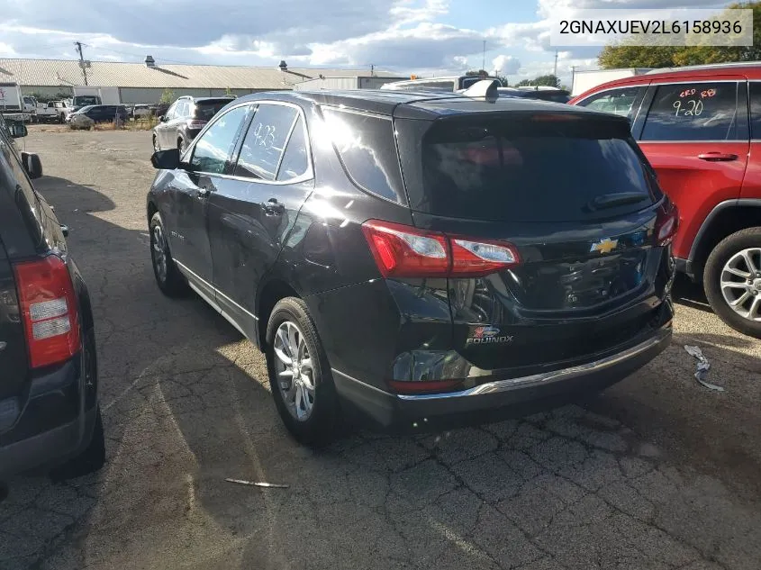 2020 Chevrolet Equinox Awd Lt 1.5L Turbo VIN: 2GNAXUEV2L6158936 Lot: 40553945