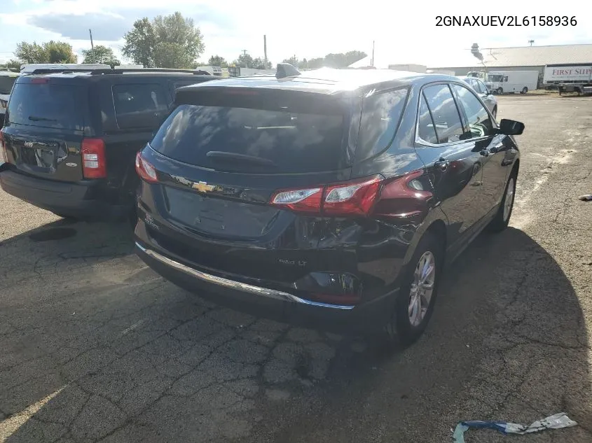 2020 Chevrolet Equinox Awd Lt 1.5L Turbo VIN: 2GNAXUEV2L6158936 Lot: 40553945