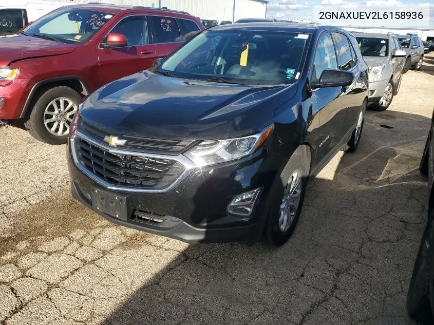 2020 Chevrolet Equinox Awd Lt 1.5L Turbo VIN: 2GNAXUEV2L6158936 Lot: 40553945