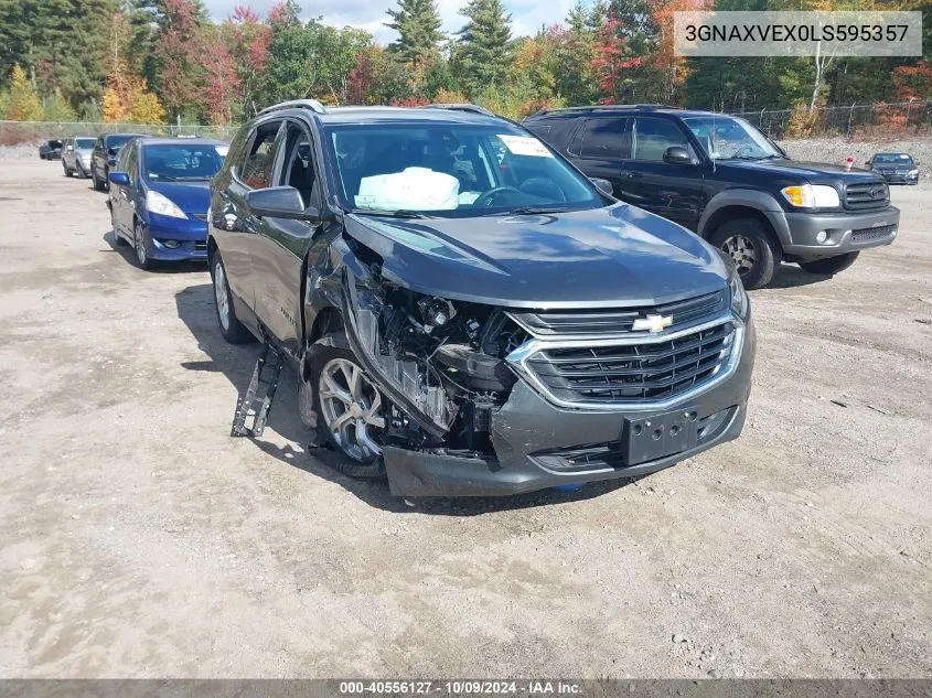 2020 Chevrolet Equinox Awd Lt 2.0L Turbo VIN: 3GNAXVEX0LS595357 Lot: 40556127