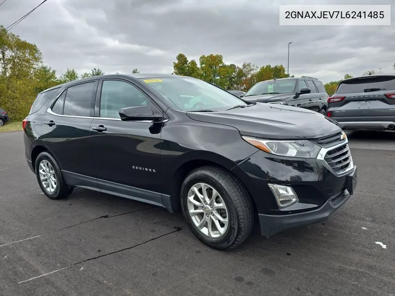 2020 Chevrolet Equinox Fwd 2Fl VIN: 2GNAXJEV7L6241485 Lot: 40573624