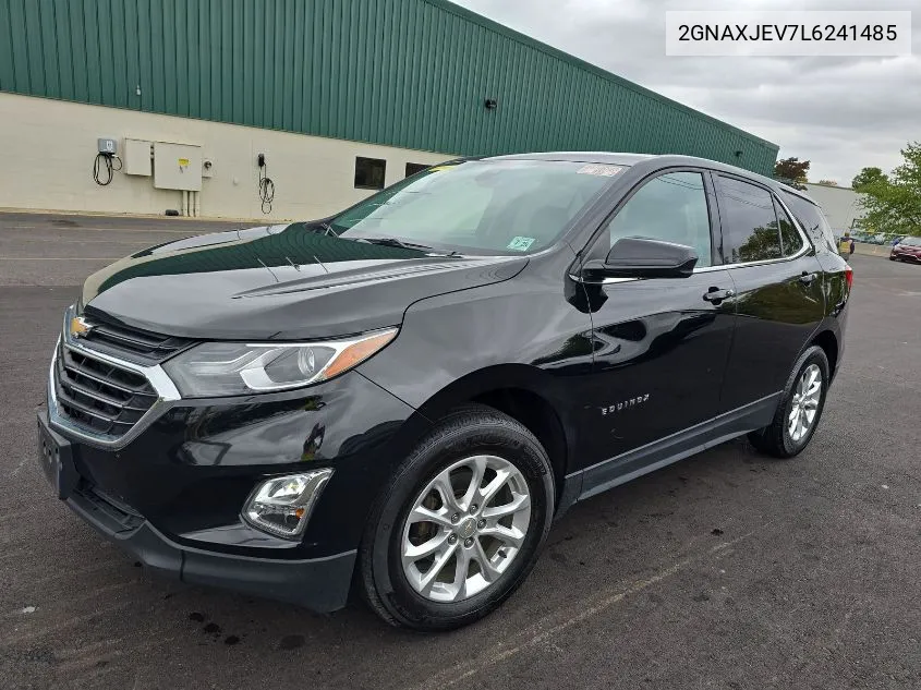 2020 Chevrolet Equinox Fwd 2Fl VIN: 2GNAXJEV7L6241485 Lot: 40573624