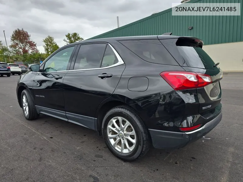 2020 Chevrolet Equinox Fwd 2Fl VIN: 2GNAXJEV7L6241485 Lot: 40573624