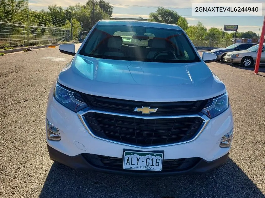 2020 Chevrolet Equinox Awd 2Fl VIN: 2GNAXTEV4L6244940 Lot: 40574438