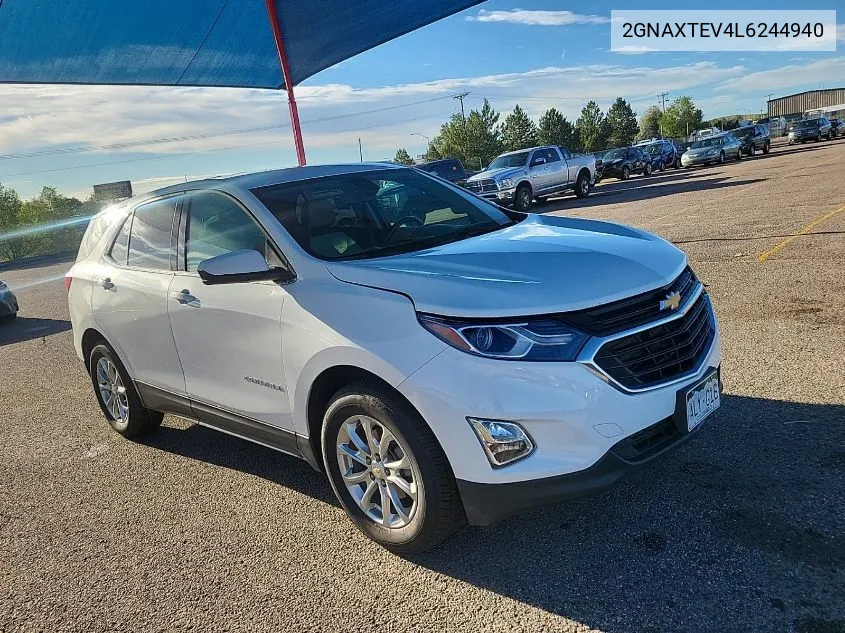 2020 Chevrolet Equinox Awd 2Fl VIN: 2GNAXTEV4L6244940 Lot: 40574438