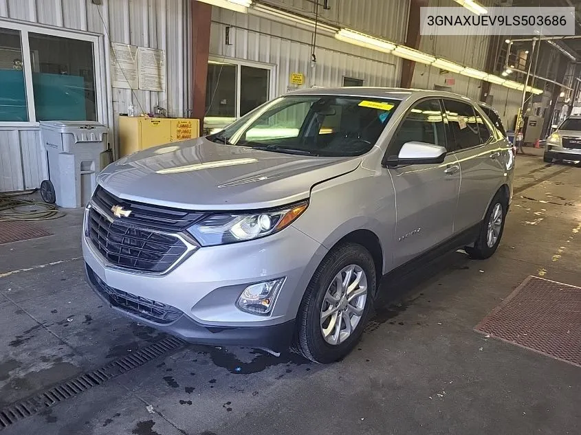 2020 Chevrolet Equinox Awd Lt 1.5L Turbo VIN: 3GNAXUEV9LS503686 Lot: 40578300