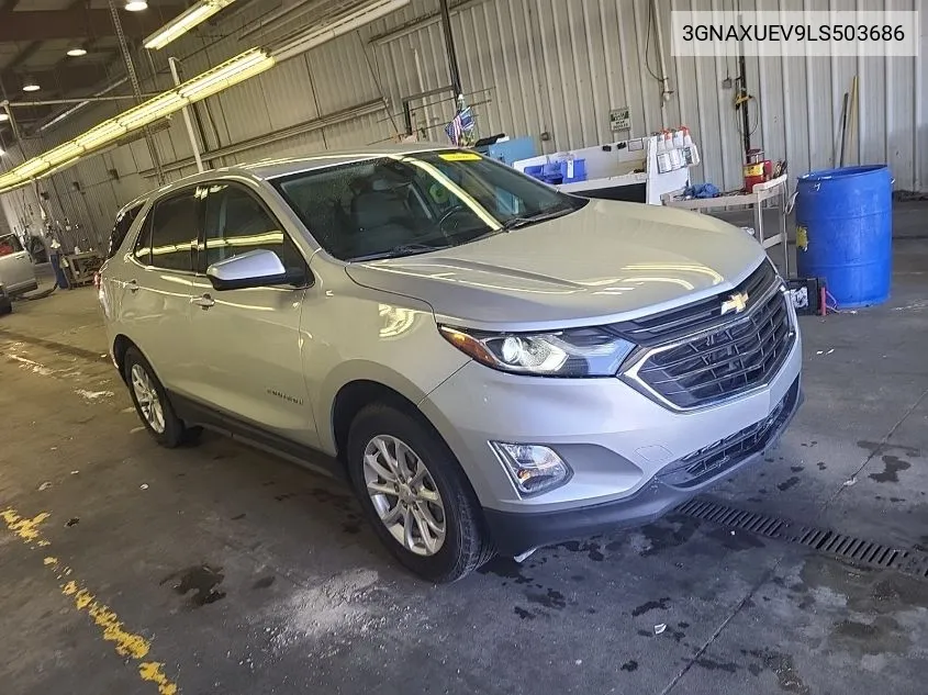 2020 Chevrolet Equinox Awd Lt 1.5L Turbo VIN: 3GNAXUEV9LS503686 Lot: 40578300