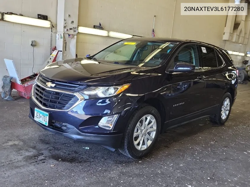 2020 Chevrolet Equinox Lt VIN: 2GNAXTEV3L6177280 Lot: 40579254