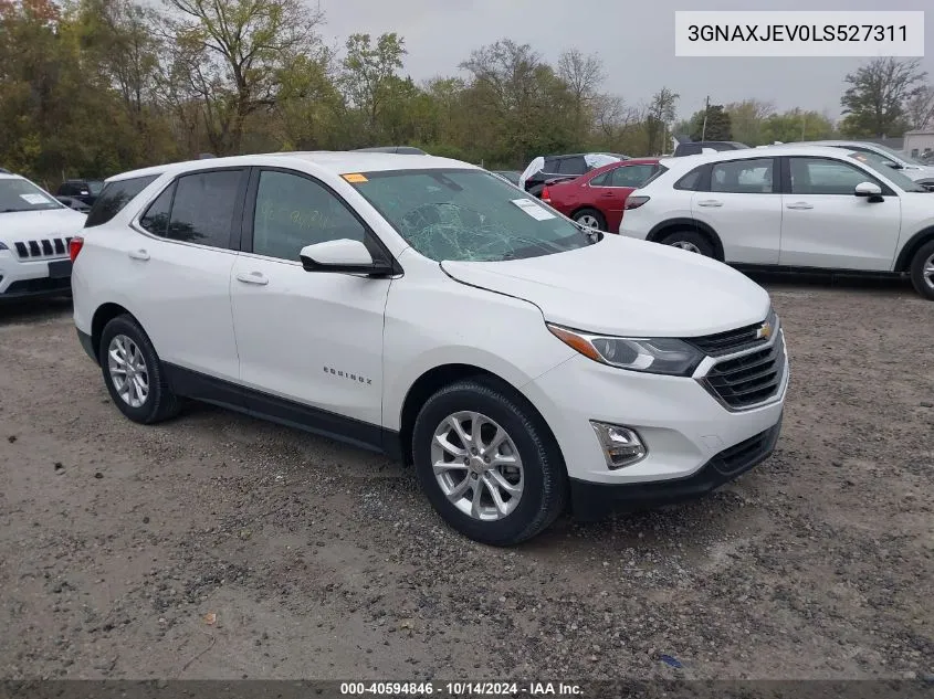 2020 Chevrolet Equinox Fwd 2Fl VIN: 3GNAXJEV0LS527311 Lot: 40594846