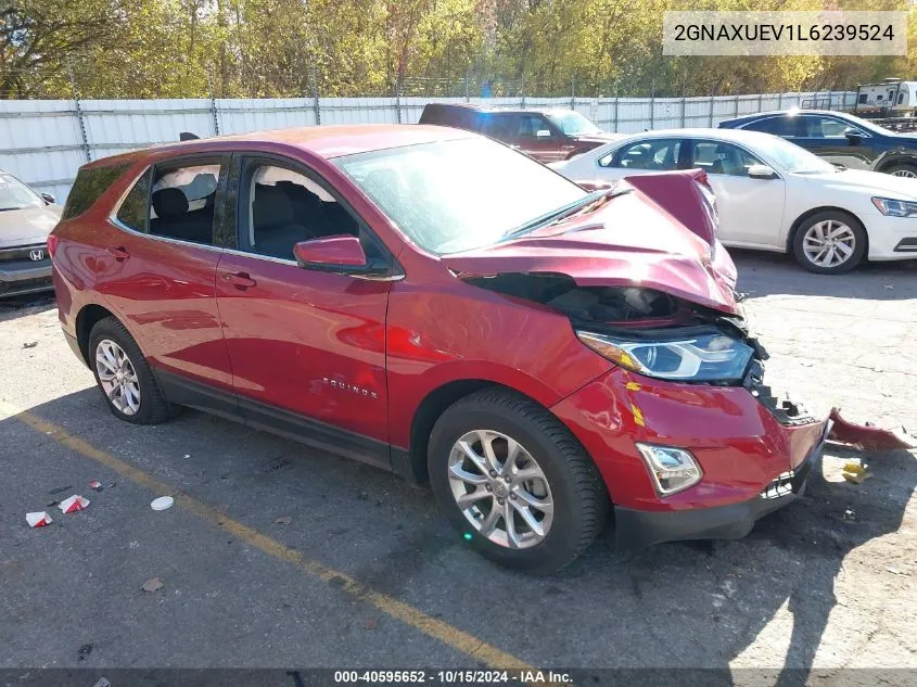 2020 Chevrolet Equinox Awd Lt 1.5L Turbo VIN: 2GNAXUEV1L6239524 Lot: 40595652