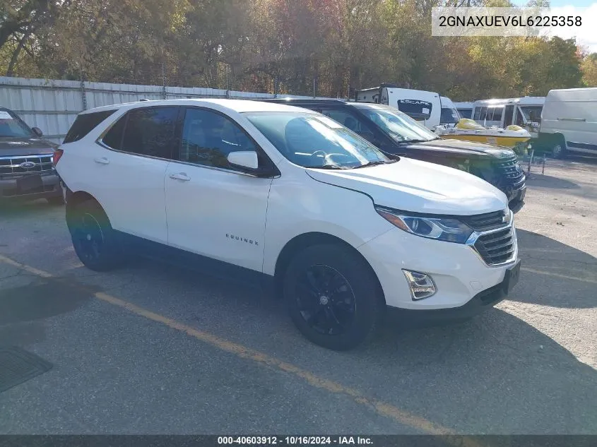 2020 Chevrolet Equinox Awd Lt 1.5L Turbo VIN: 2GNAXUEV6L6225358 Lot: 40603912