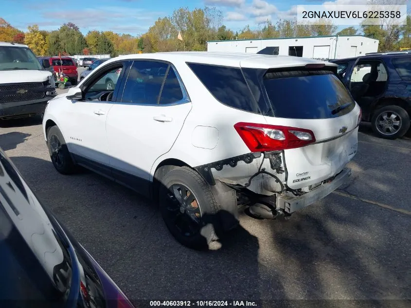 2020 Chevrolet Equinox Awd Lt 1.5L Turbo VIN: 2GNAXUEV6L6225358 Lot: 40603912