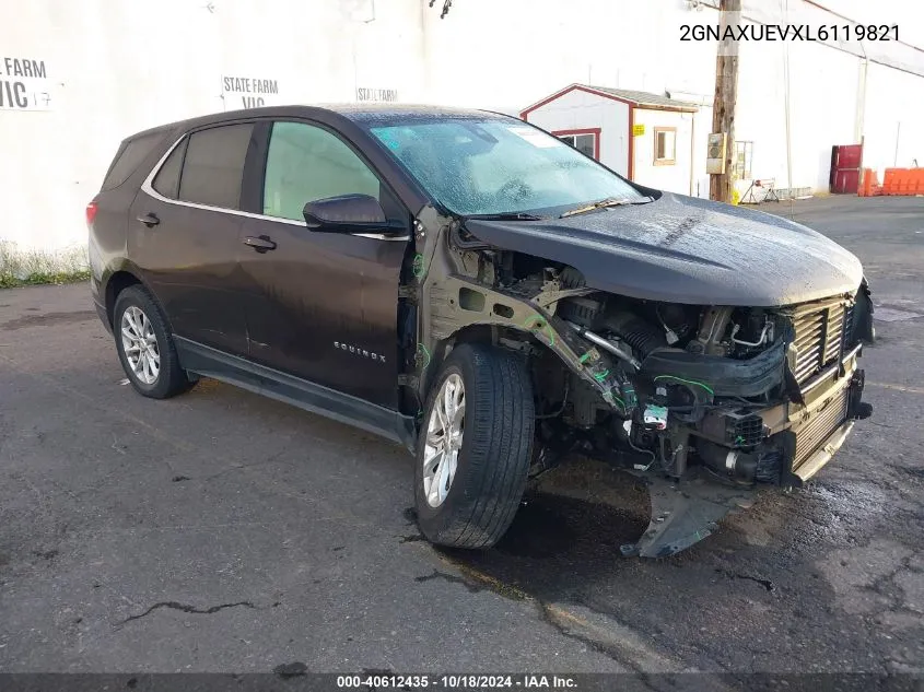 2020 Chevrolet Equinox Awd Lt 1.5L Turbo VIN: 2GNAXUEVXL6119821 Lot: 40612435