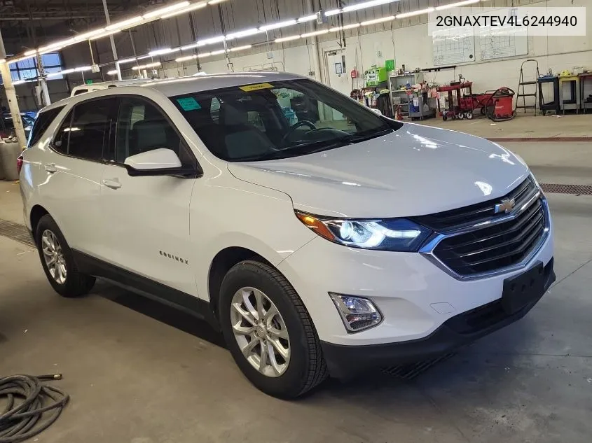 2020 Chevrolet Equinox Awd 2Fl VIN: 2GNAXTEV4L6244940 Lot: 40613893