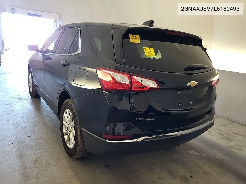 2020 Chevrolet Equinox Fwd 2Fl VIN: 2GNAXJEV7L6180493 Lot: 40637666