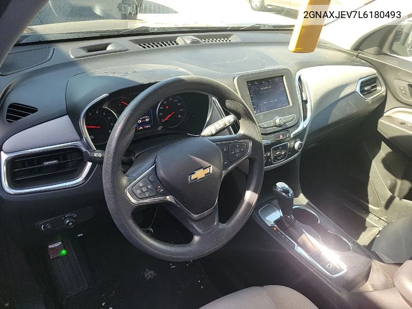 2020 Chevrolet Equinox Fwd 2Fl VIN: 2GNAXJEV7L6180493 Lot: 40637666