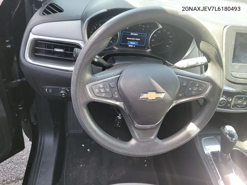 2020 Chevrolet Equinox Fwd 2Fl VIN: 2GNAXJEV7L6180493 Lot: 40637666