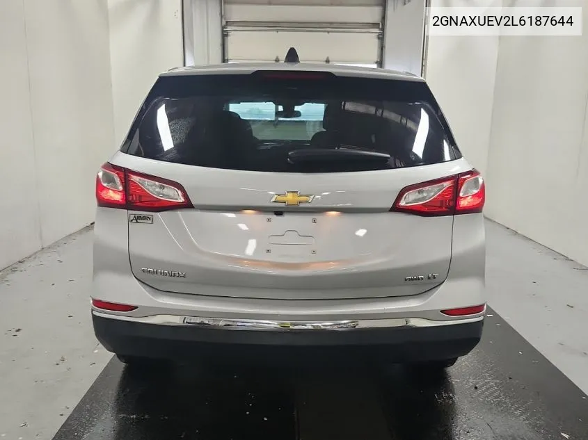 2020 Chevrolet Equinox Awd Lt 1.5L Turbo VIN: 2GNAXUEV2L6187644 Lot: 40637697