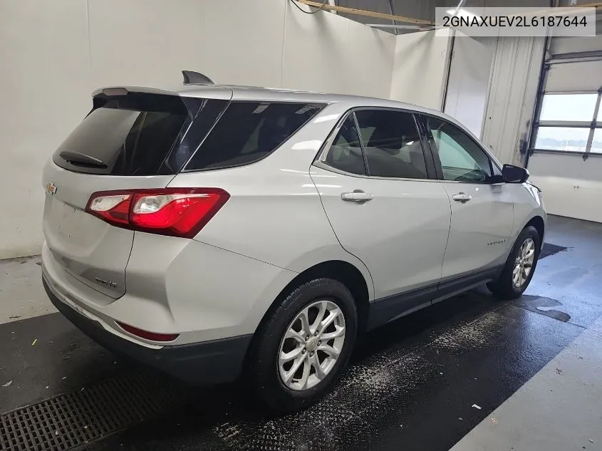 2020 Chevrolet Equinox Awd Lt 1.5L Turbo VIN: 2GNAXUEV2L6187644 Lot: 40637697