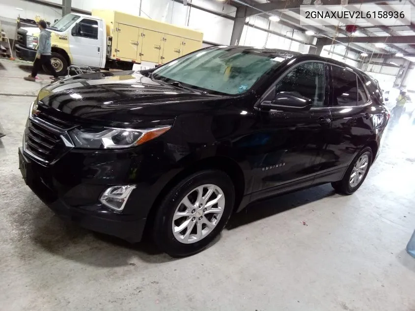 2020 Chevrolet Equinox Awd Lt 1.5L Turbo VIN: 2GNAXUEV2L6158936 Lot: 40646396