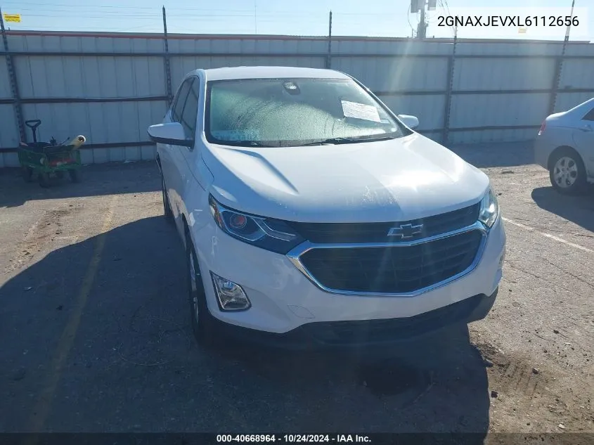 2020 Chevrolet Equinox Fwd 2Fl VIN: 2GNAXJEVXL6112656 Lot: 40668964