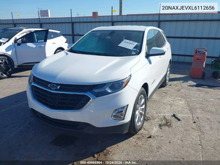 2020 Chevrolet Equinox Fwd 2Fl VIN: 2GNAXJEVXL6112656 Lot: 40668964