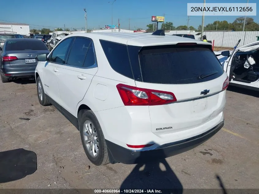 2020 Chevrolet Equinox Fwd 2Fl VIN: 2GNAXJEVXL6112656 Lot: 40668964