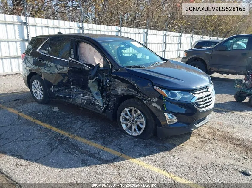 2020 Chevrolet Equinox Fwd 2Fl VIN: 3GNAXJEV9LS528165 Lot: 40675001