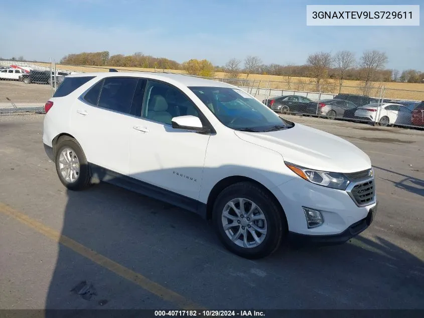 2020 Chevrolet Equinox Awd 2Fl VIN: 3GNAXTEV9LS729611 Lot: 40717182