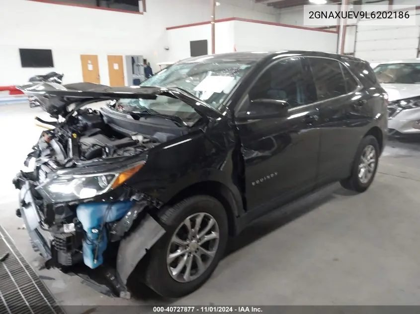 2020 Chevrolet Equinox Awd Lt 1.5L Turbo VIN: 2GNAXUEV9L6202186 Lot: 40727877