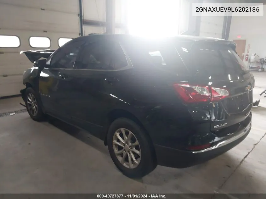 2020 Chevrolet Equinox Awd Lt 1.5L Turbo VIN: 2GNAXUEV9L6202186 Lot: 40727877