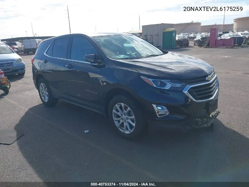 2020 Chevrolet Equinox Awd 2Fl VIN: 2GNAXTEV2L6175259 Lot: 40753374