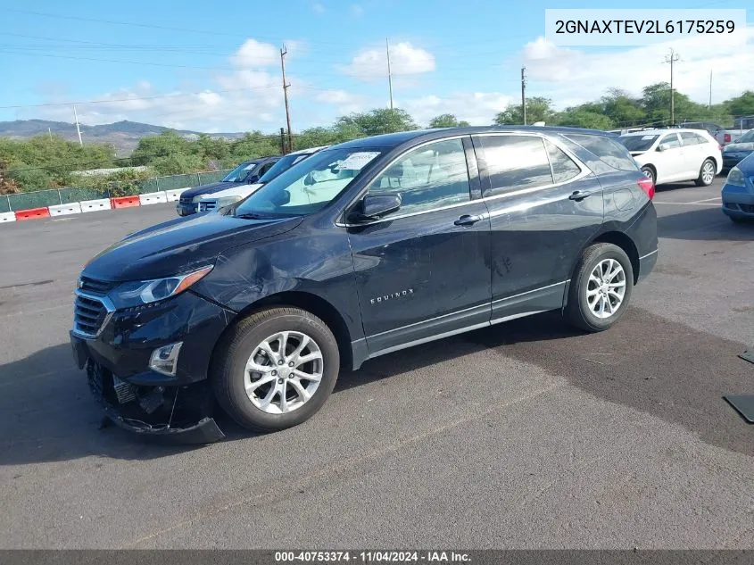 2020 Chevrolet Equinox Awd 2Fl VIN: 2GNAXTEV2L6175259 Lot: 40753374