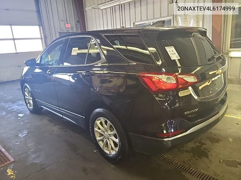 2020 Chevrolet Equinox Lt VIN: 2GNAXTEV4L6174999 Lot: 40770833