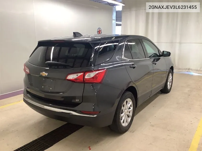 2020 Chevrolet Equinox Lt VIN: 2GNAXJEV3L6231455 Lot: 40771698