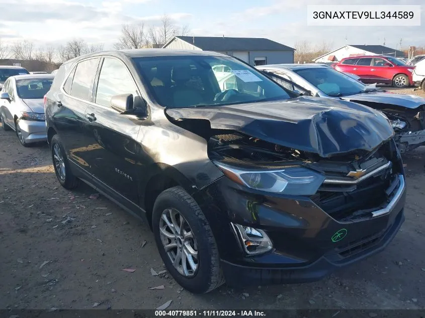 2020 Chevrolet Equinox Awd 2Fl VIN: 3GNAXTEV9LL344589 Lot: 40779851