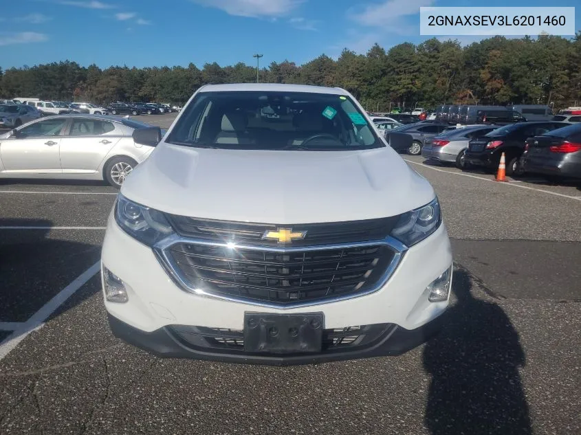 2020 Chevrolet Equinox Awd Ls VIN: 2GNAXSEV3L6201460 Lot: 40780913