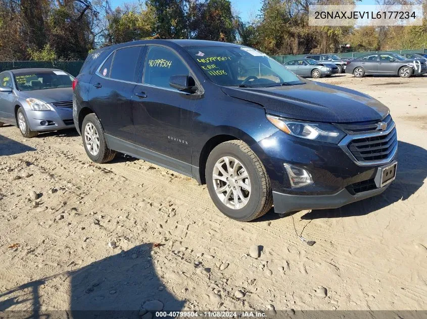 2020 Chevrolet Equinox Fwd 2Fl VIN: 2GNAXJEV1L6177234 Lot: 40799504