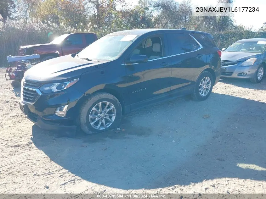 2020 Chevrolet Equinox Fwd 2Fl VIN: 2GNAXJEV1L6177234 Lot: 40799504