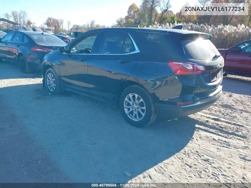 2020 Chevrolet Equinox Fwd 2Fl VIN: 2GNAXJEV1L6177234 Lot: 40799504