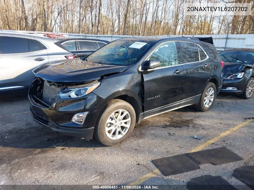 2020 Chevrolet Equinox Awd 2Fl VIN: 2GNAXTEV1L6207702 Lot: 40806451