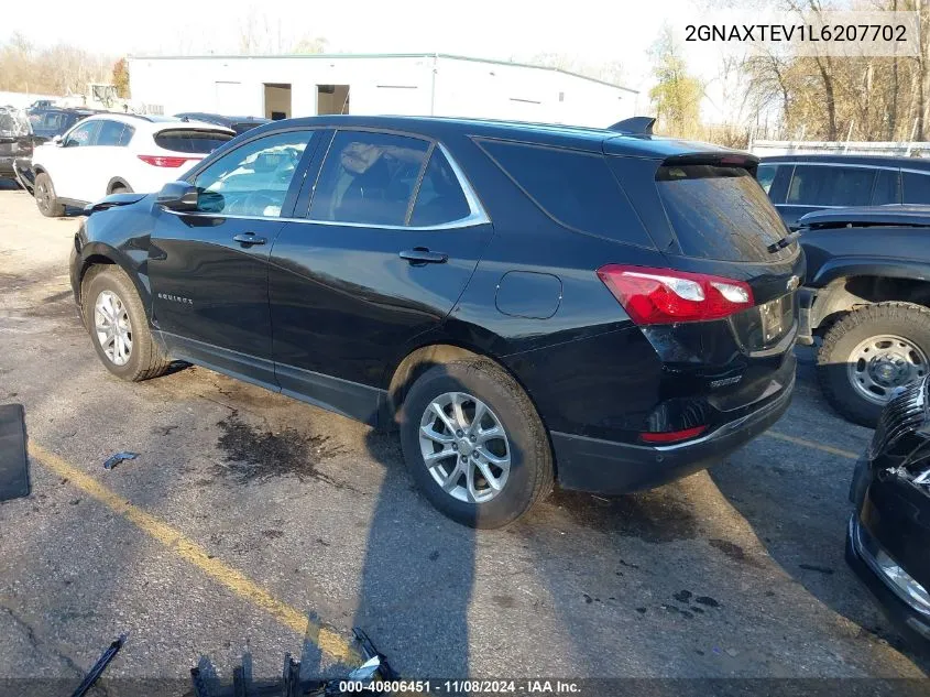 2020 Chevrolet Equinox Awd 2Fl VIN: 2GNAXTEV1L6207702 Lot: 40806451