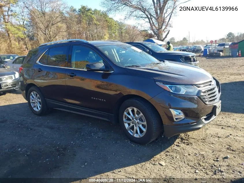 2020 Chevrolet Equinox Awd Lt 1.5L Turbo VIN: 2GNAXUEV4L6139966 Lot: 40809728